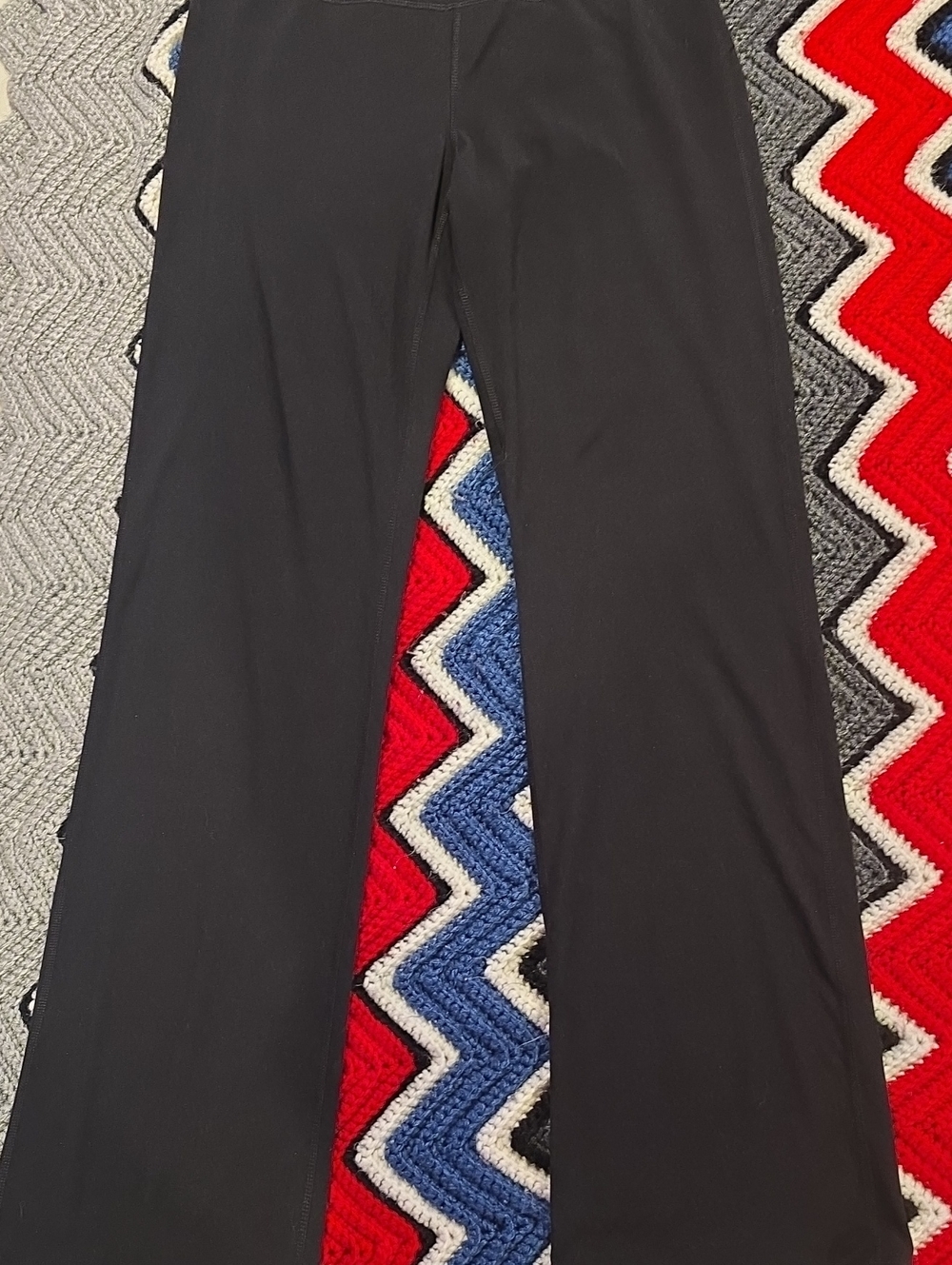 Champion Black Wide-Leg Athletic Pants